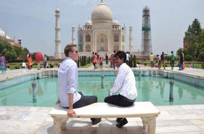 Taj Mahal exploring tour