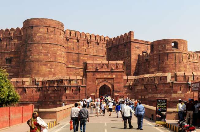 Taj Mahal and Agra Fort Half-Day Tour